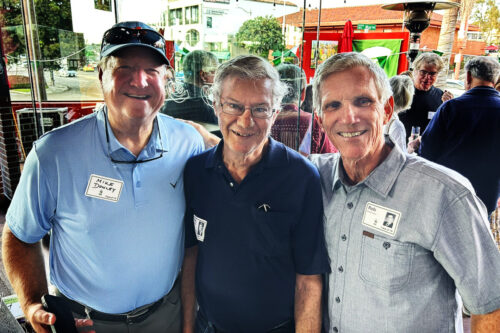 Mike Donley, Noel Shelton and Rob Andrews