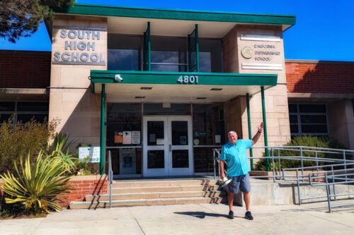 Waving Wayne Davidson