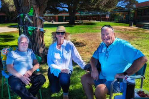 Richard Fried, Georgia Farber and Wayne Davidson