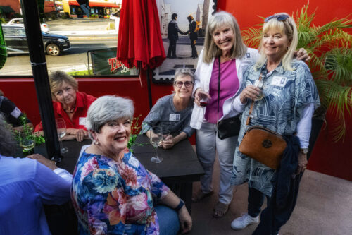 Betty Byer, Nancy Hillendahl, Cindy Kimes, Shelley Rygg and Margie Wright