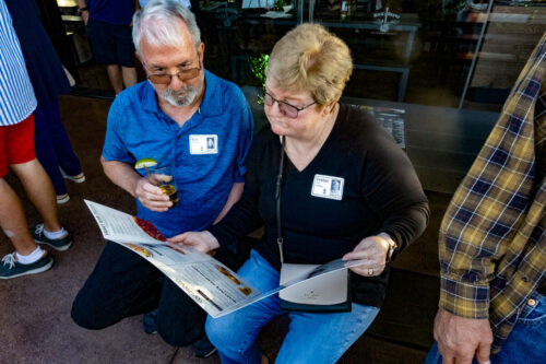 Ken Steidley and Debbie Soar