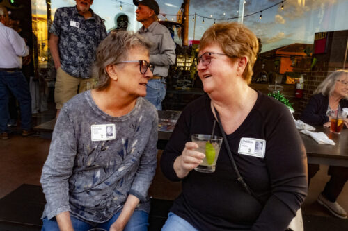 Cindy Kimes and Debbie Soar