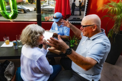 Geogia Farber and Phil Jay