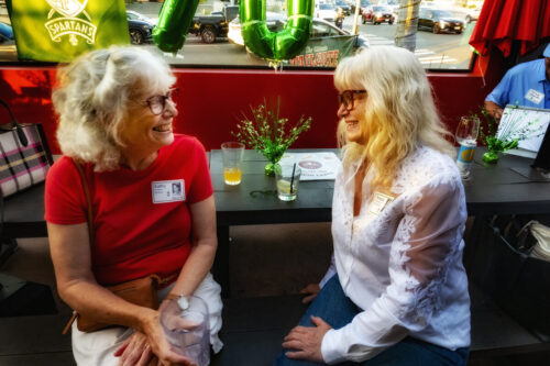 Kathy Prueter and Terese Fitzpatrick