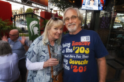 Margie Wright and Kray Lambert