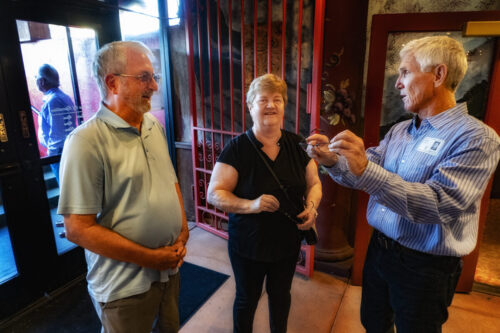 Ken Steidley, Debbie Soar and Rob Andrews