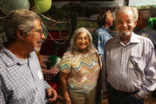 Bruce Demeules, Naomi Ramirez and Bruce Kent