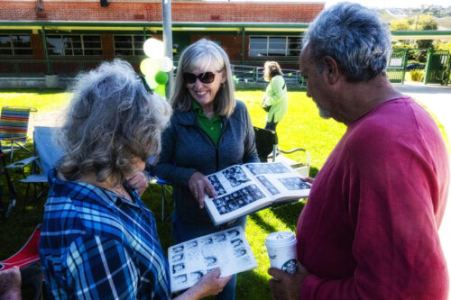 Georgia, Shelley and Lenny